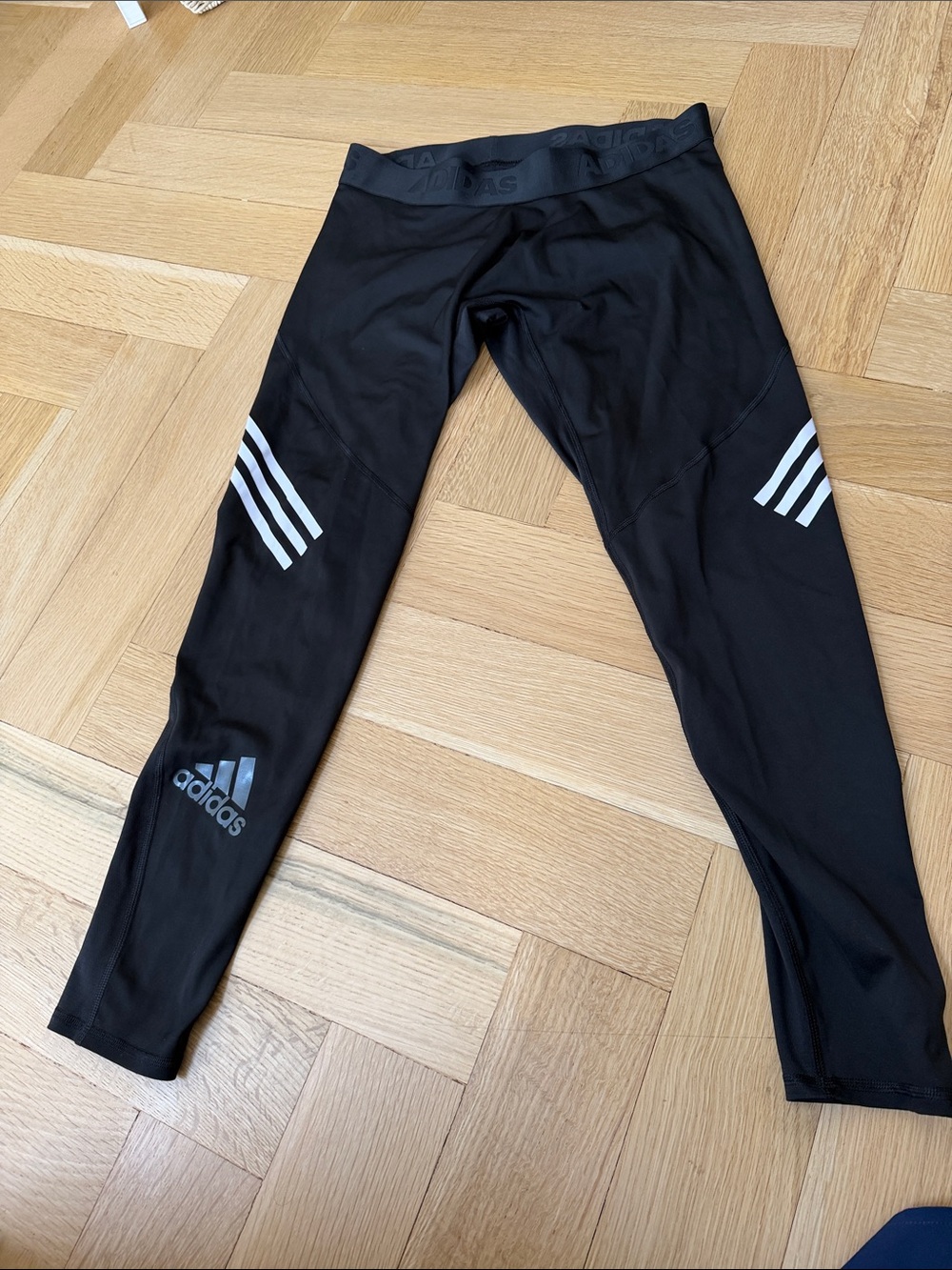 Adidas Alphaskin Black Climacool Unisex Compression Legging XL